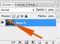 Ebenenpalette