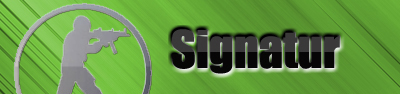 Streifen Signatur