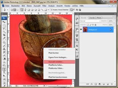 Objekte Freistellen Mit Dem Pfadwerkzeug Photoshop Tutorial